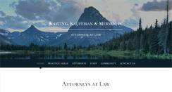 Desktop Screenshot of kkmlaw.net